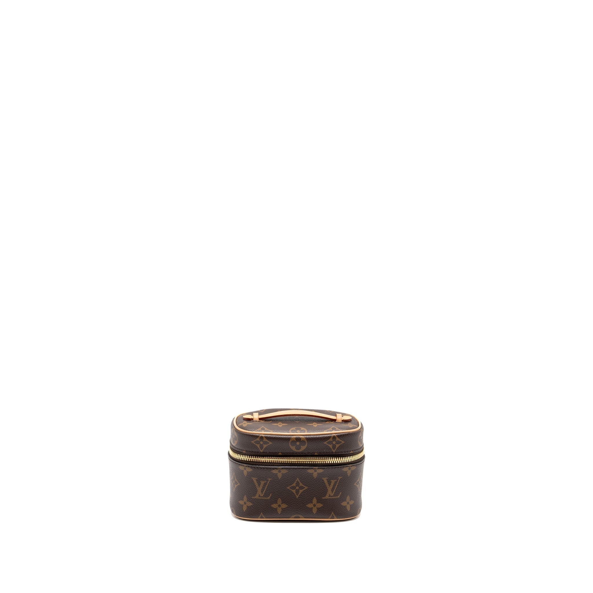 LOUIS VUITTON NICE NANO VANITY MONOGRAM CANVAS GHW