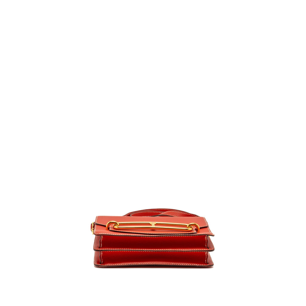 HERMES ROULIS 23 EVERCOLOR ROUGE TOMATE GHW