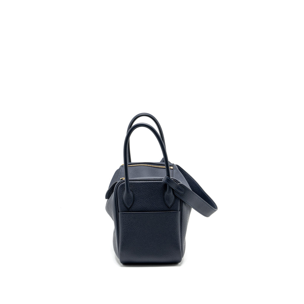 HERMES LINDY 26 CLEMENCE BLUE NUIT GHW