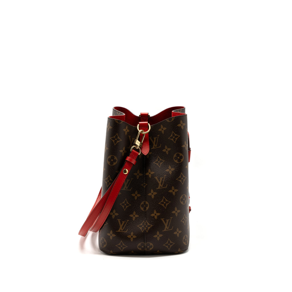 LOUIS VUITTON NEONOE MONOGRAM CANVAS / RED GHW