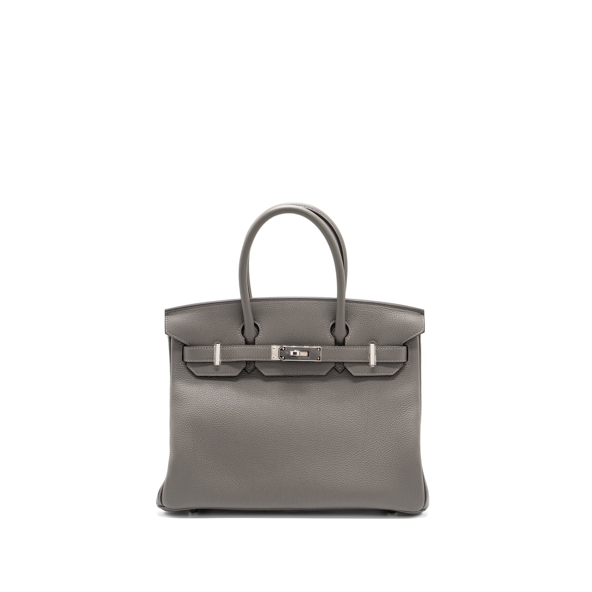 HERMES BIRKIN 30 TOGO GRIS MEYER SHW