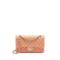 CHANEL MEDIUM CLASSIC DOUBLE FLAP BAG LAMBSKIN PINK SHW (MICROCHIP)