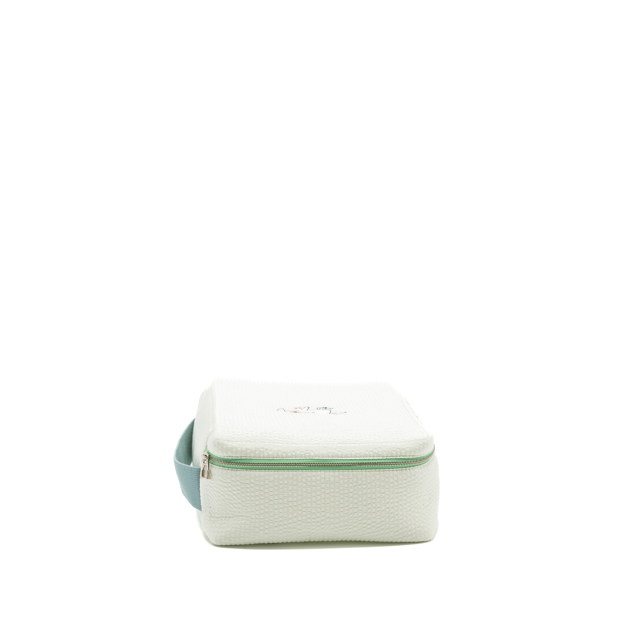 HERMES TOOGO CABRIOLE CASE, MEDIUM MODEL COTTON VERT AQUA SHW