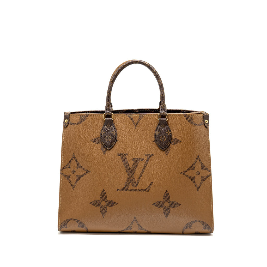 LOUIS VUITTON ONTHEGO MM MONOGRAM CANVAS GHW