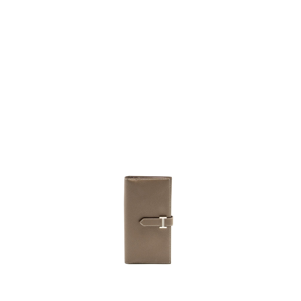 HERMES BEARN LONG WALLET EPSOM ETOUPE SHW
