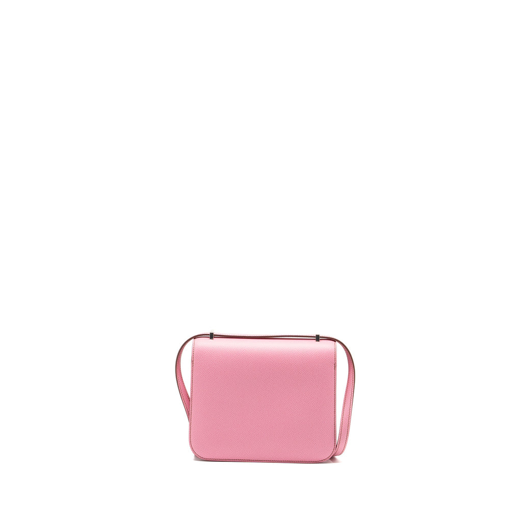 HERMES MINI CONSTANCE EPSOM 5P BUBBLEGUM PINK SHW