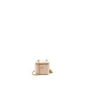 CHANEL PEARL CRUSH MINI VANITY WITH CHAIN LAMBSKIN LIGHT PINK GHW