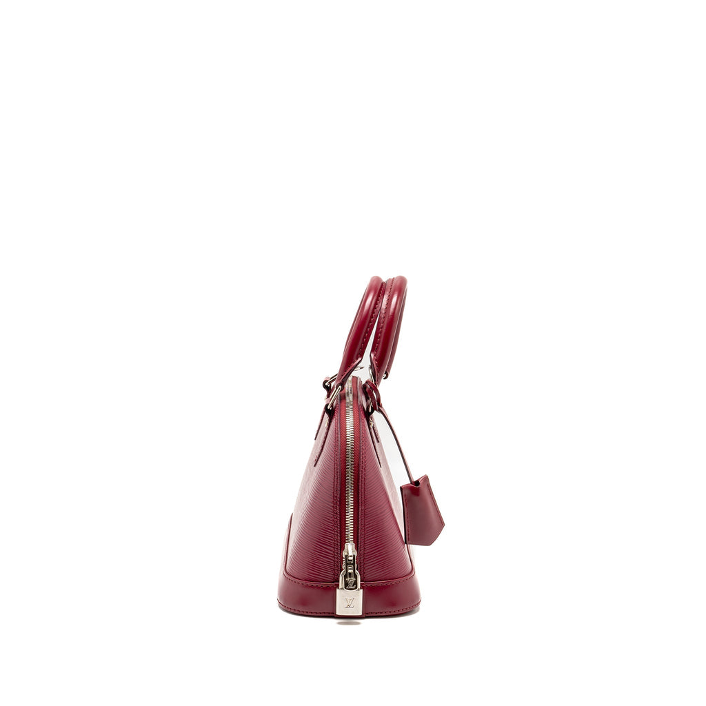 LOUIS VUITTON ALMA BB EPI RASPBERRY SHW