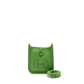 HERME MINI EVELYNE CLEMENCE VERT YUCCA SHW