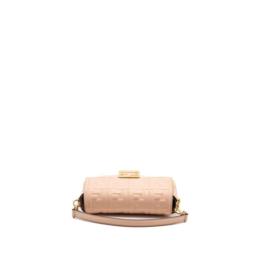 FENDI BAGUETTE BAG LAMBSKIN LIGHT PINK GHW