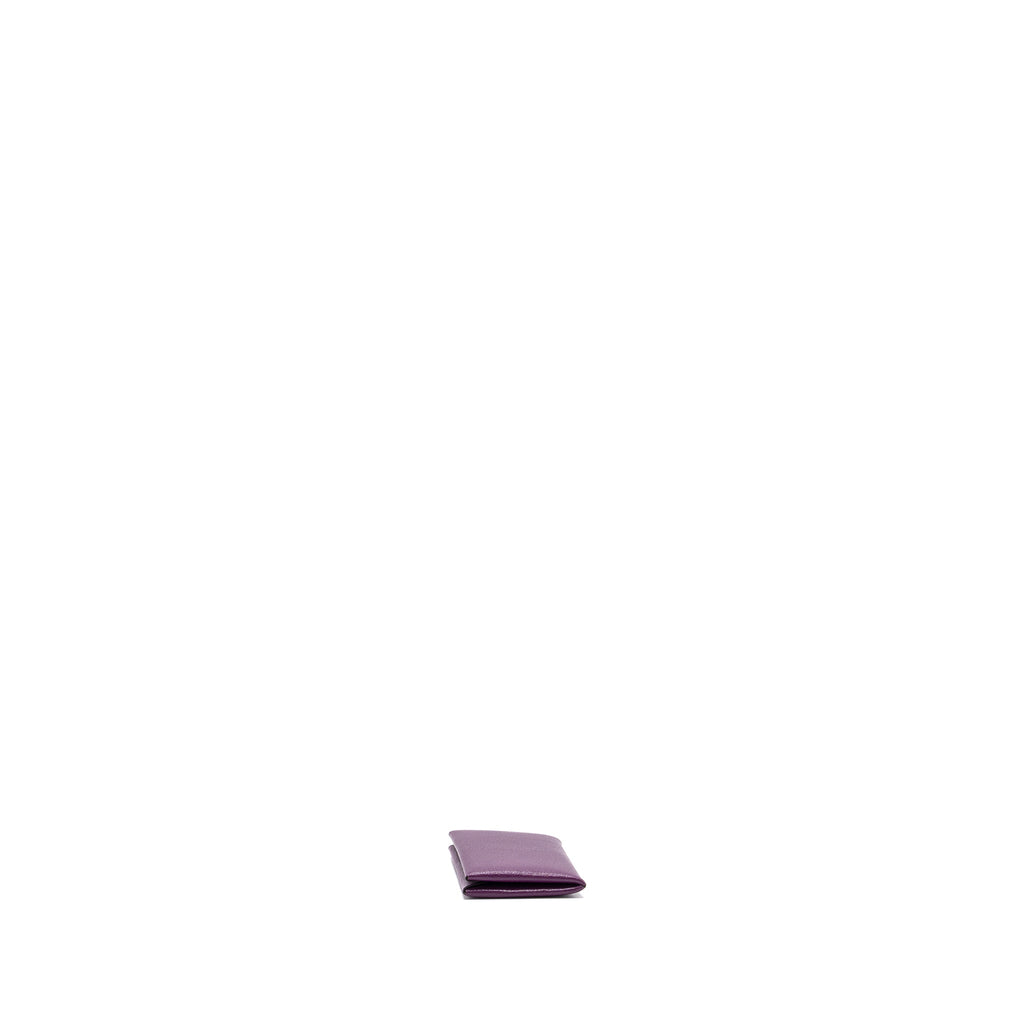 HERMES CALVI CARD HOLDER CHEVRE CHAMKILA ANEMONE SHW