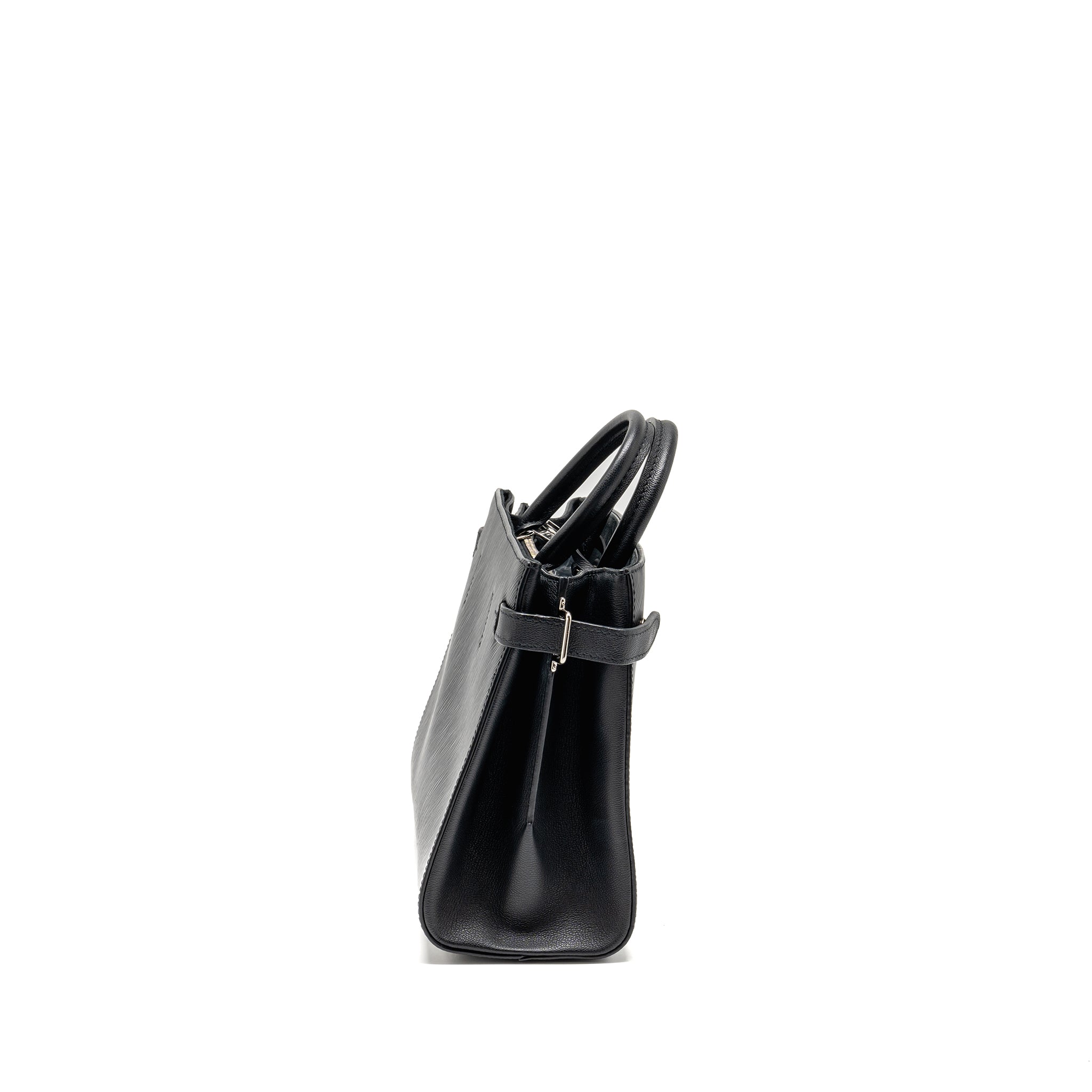 LOUIS VUITTON TWIST TOTE BAG EPI BLACK SHW