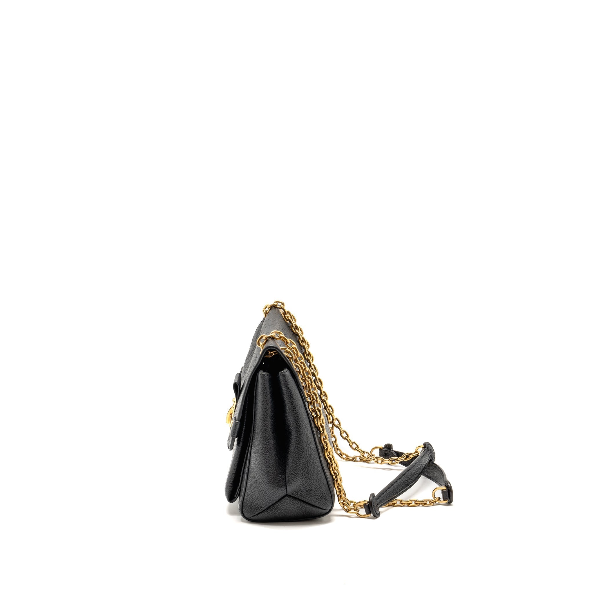 LOUIS VUITTON VAVIN PM MONOGRAM EMPREINTE LEATHER BLACK GHW