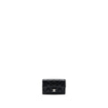 CHANEL CLASSIC FLAP CARD HOLDER CAVIAR BLACK SHW (MICROCHIP)