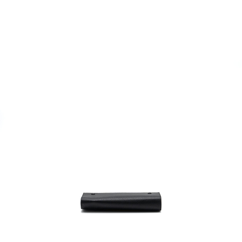 CELINE LONG WALLET GRAINED CALFSKIN BLACK SHW