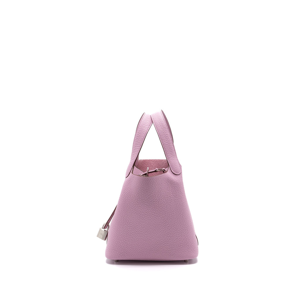 HERMES PICOTIN 18 LOCK BAG CLEMENCE X9 MAUVE SYLVESTRE SHW
