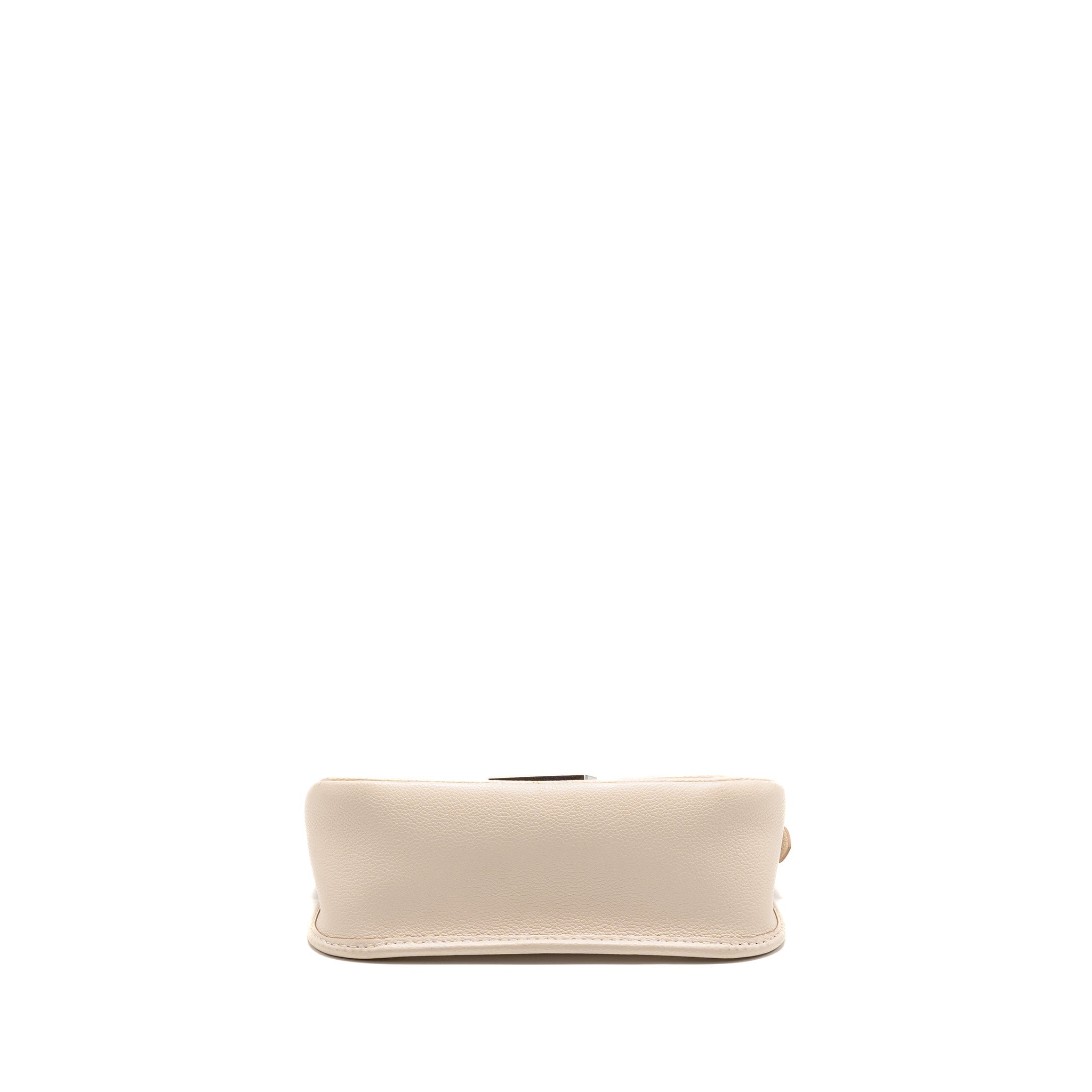 LOUIS VUITTON BUCI BAG EPI LEATHER QUARTZ WHITE SHW