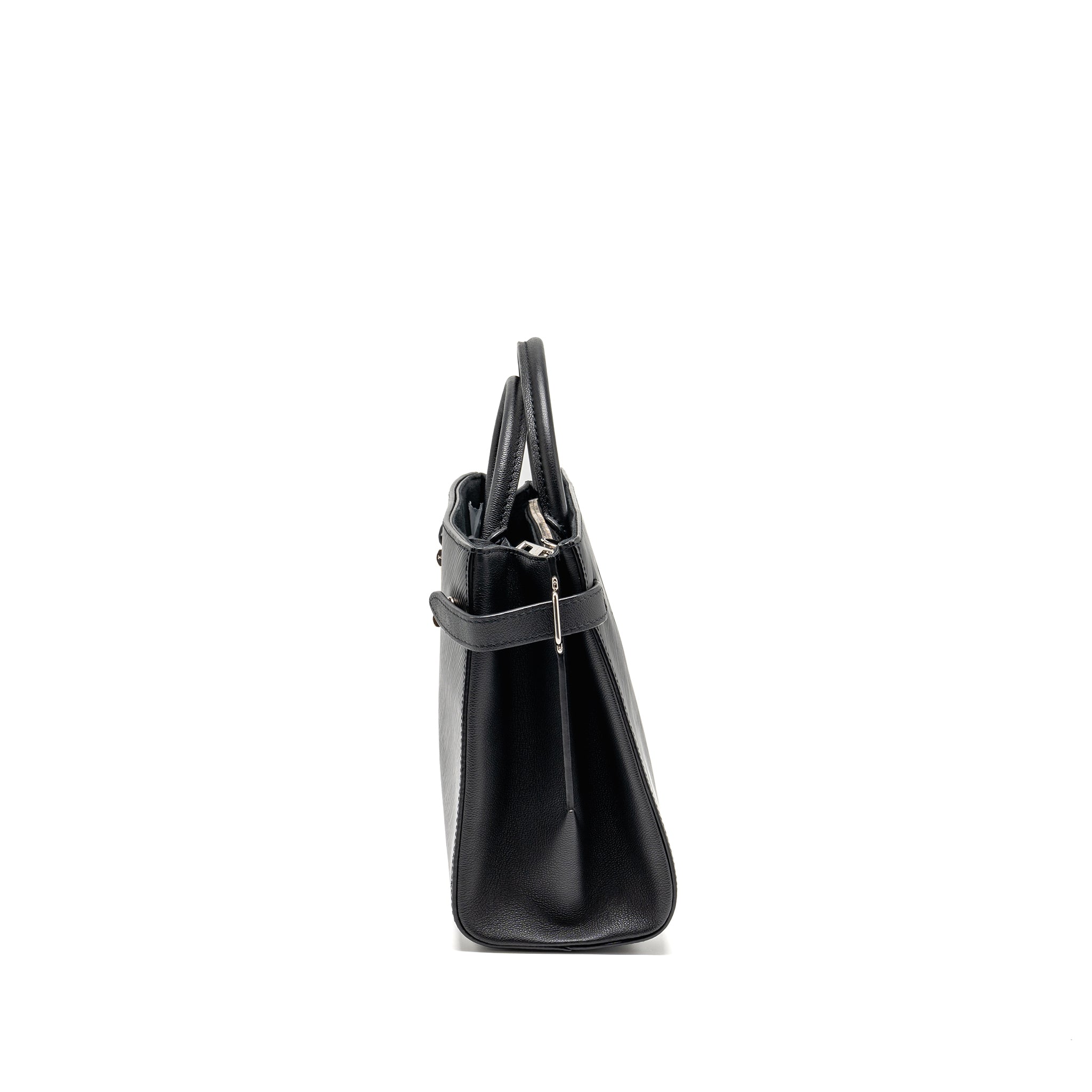 LOUIS VUITTON TWIST TOTE BAG EPI BLACK SHW