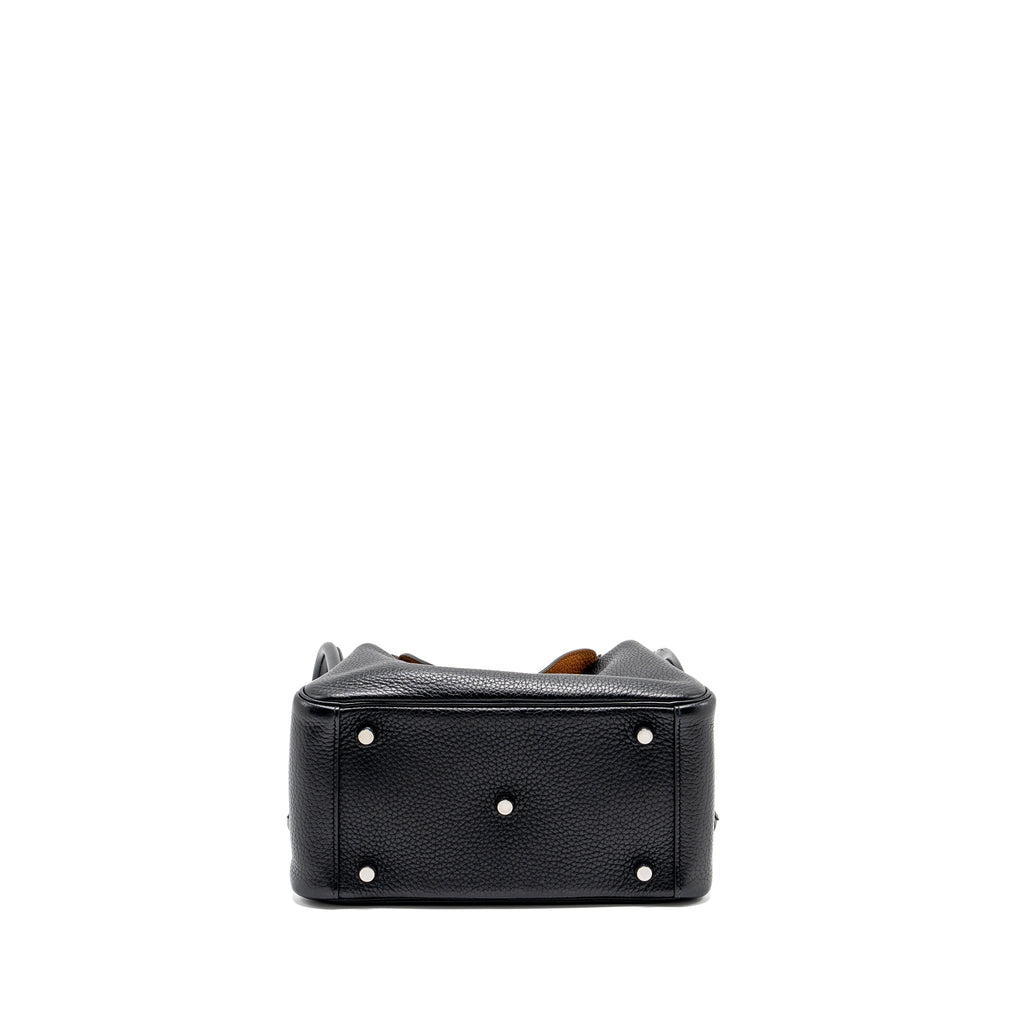 HERMES LINDY 26 CLEMENCE BLACK/TOFFEE SHW