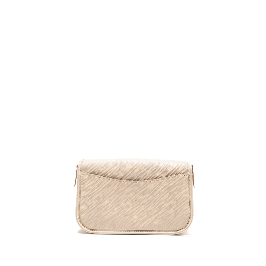 LOUIS VUITTON BUCI BAG EPI LEATHER QUARTZ WHITE SHW