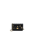 CHANEL 2.55 REISSUE LUCKY CHARMS WALLET ON CHAIN AGED CALFSKIN BLACK GHW