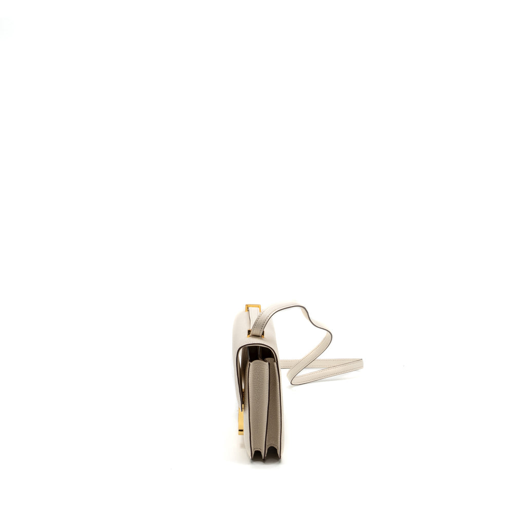 HERMES MINI CONSTANCE CHÈVRE MYSORE NATA GHW