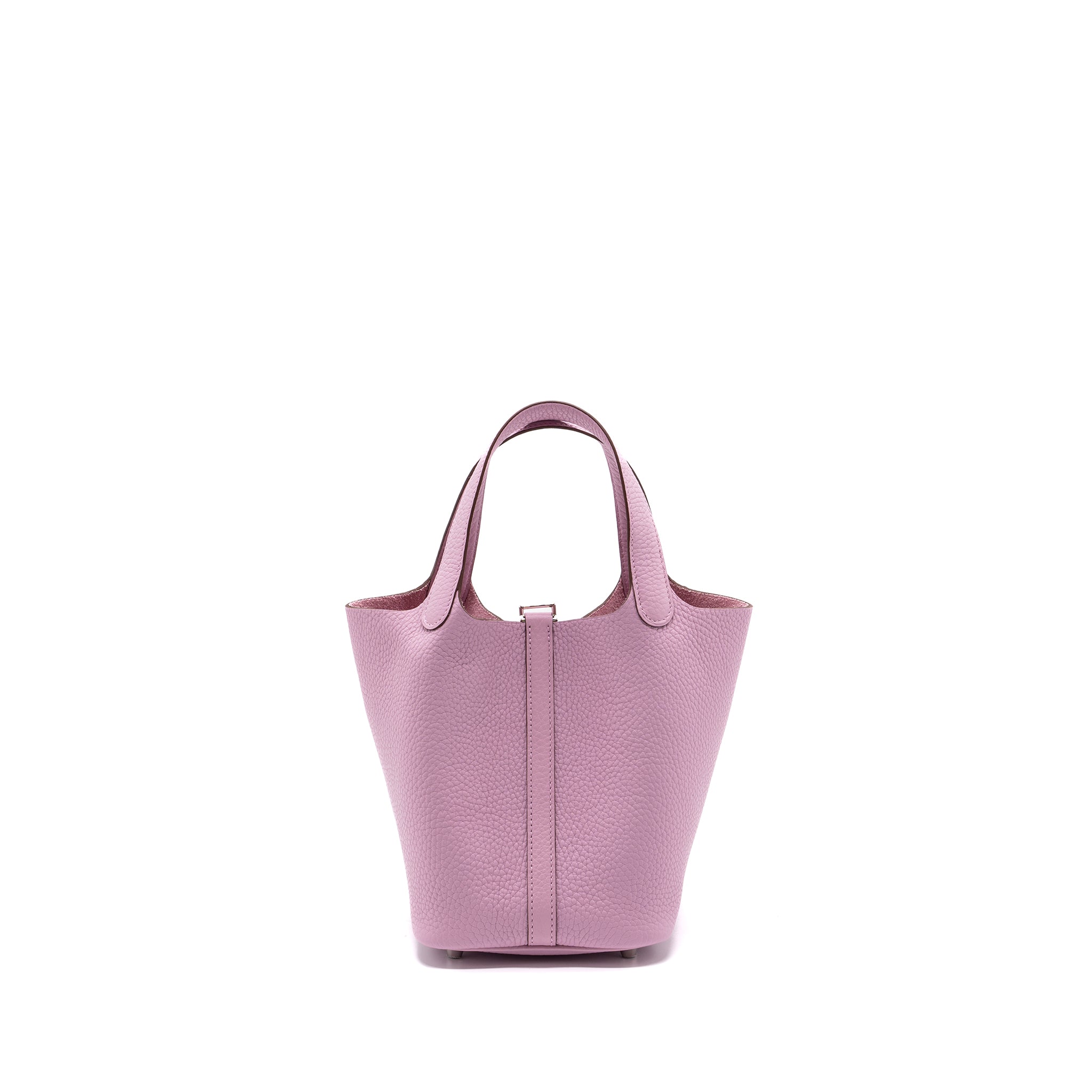 HERMES PICOTIN 18 LOCK BAG CLEMENCE X9 MAUVE SYLVESTRE SHW