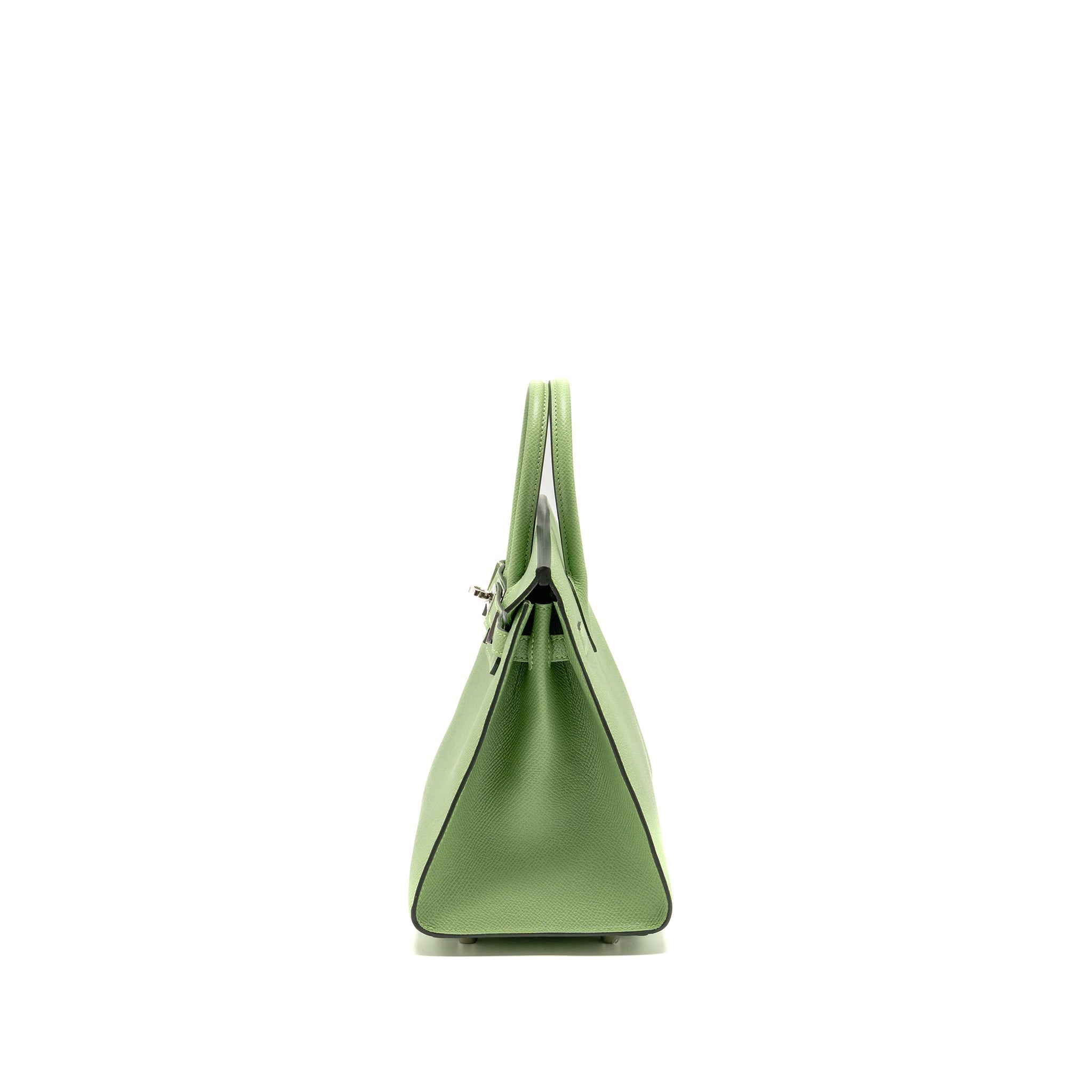 HERMES BIRKIN 25 EPSOM VERT CRIQUET SHW