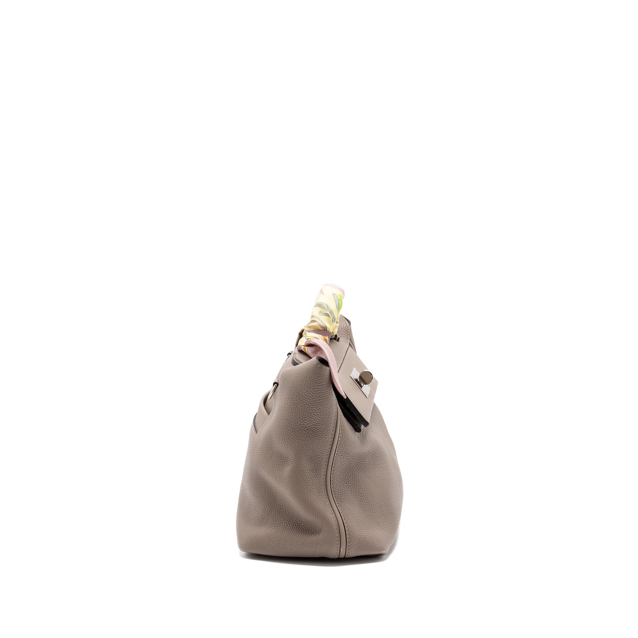 HERMES 2424 24/24 - 29 BAG MAURICE / SWIFT GRIS TOURTERELLE/ GRIS ASPHALTE SHW