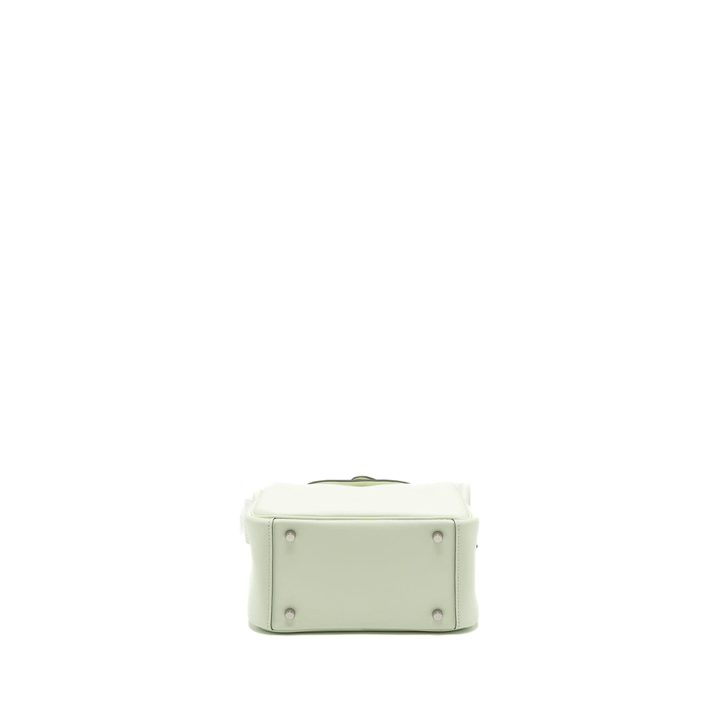HERMES MINI LINDY SWIFT VERT FIZZ SHW