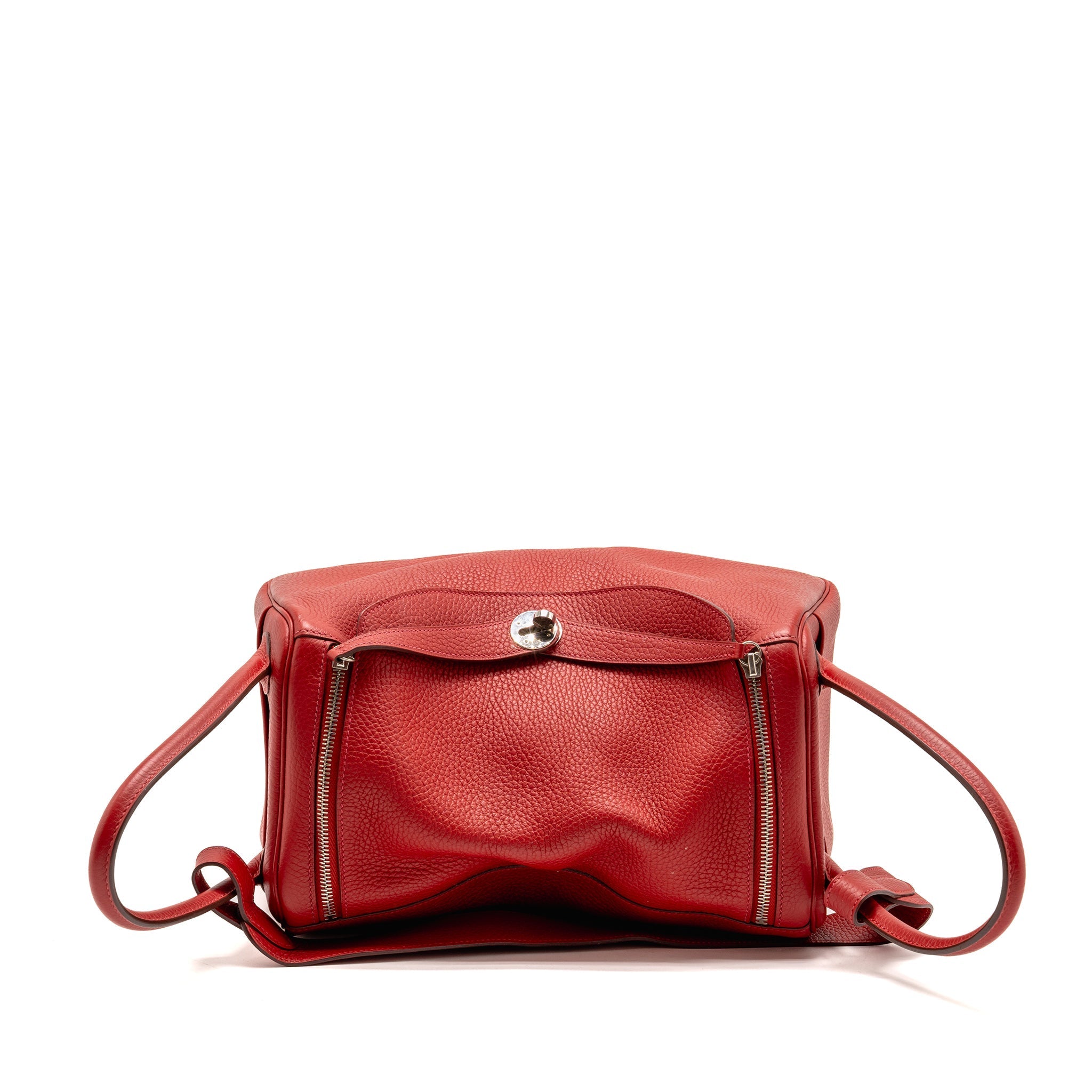 HERMES LINDY 34 CLEMENCE RED SHW