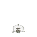CHANEL 18S EVENING BAG WITH DETAIL CHAINS EMBELLISHED ACRYLIC MULTICOLOUR HARDWARE