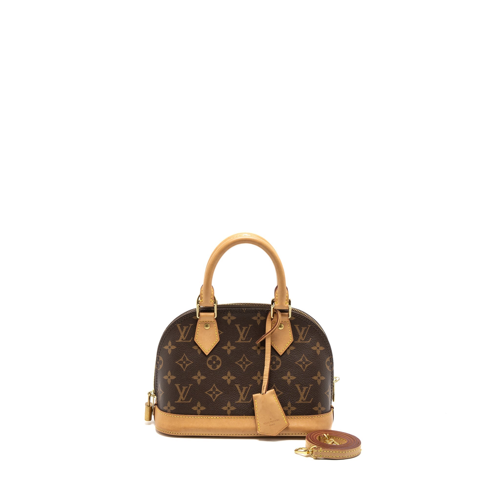 LOUIS VUITTON ALMA BB MONOGRAM CANVAS GHW (NEW VERISON)