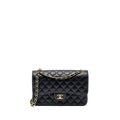 CHANEL JUMBO CLASSIC DOUBLE FLAP BAG CAVIAR BLACK GHW