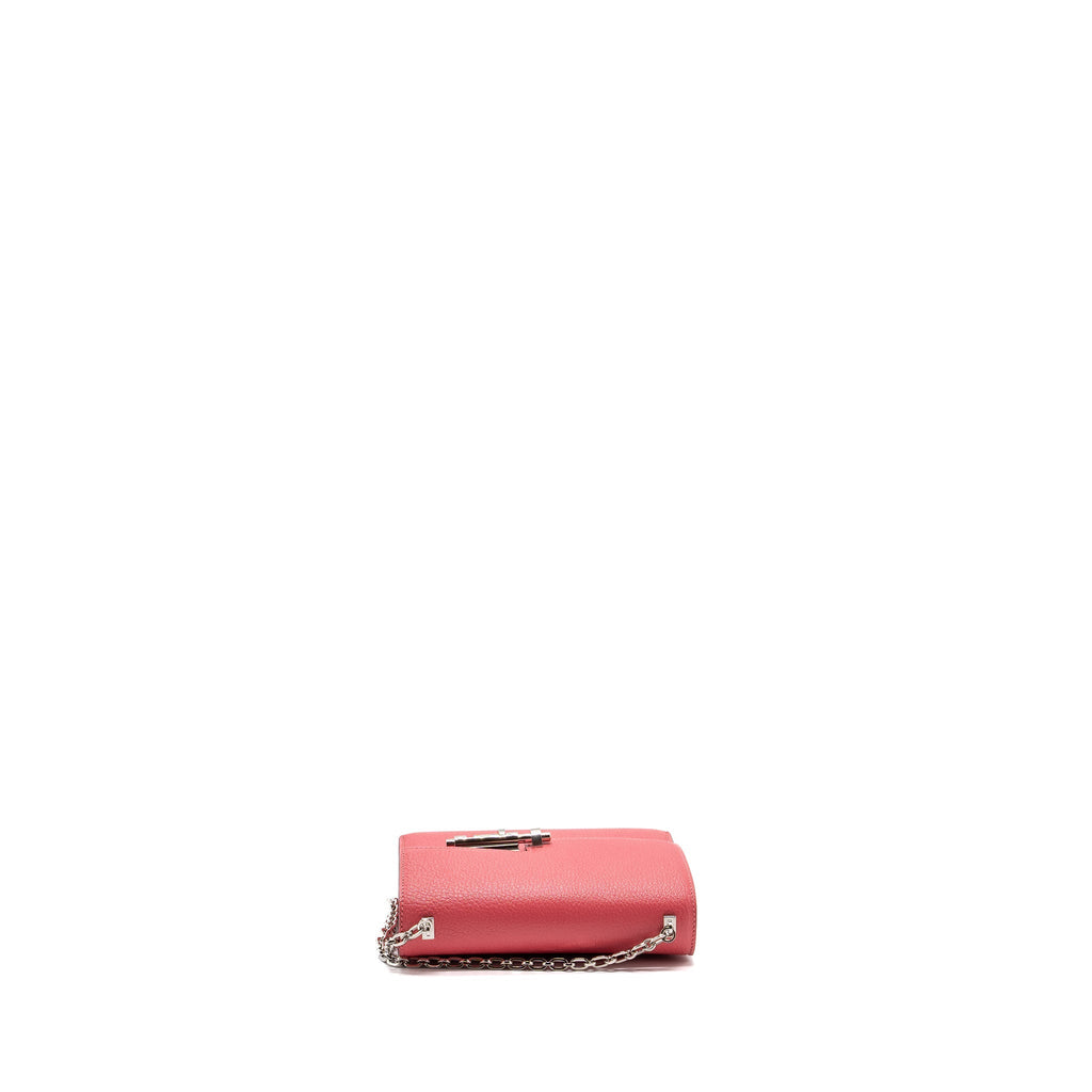 HERMES MINI VERROU CHÈVRE MYSORE ROSE LIPSTICK SHW STMAP C