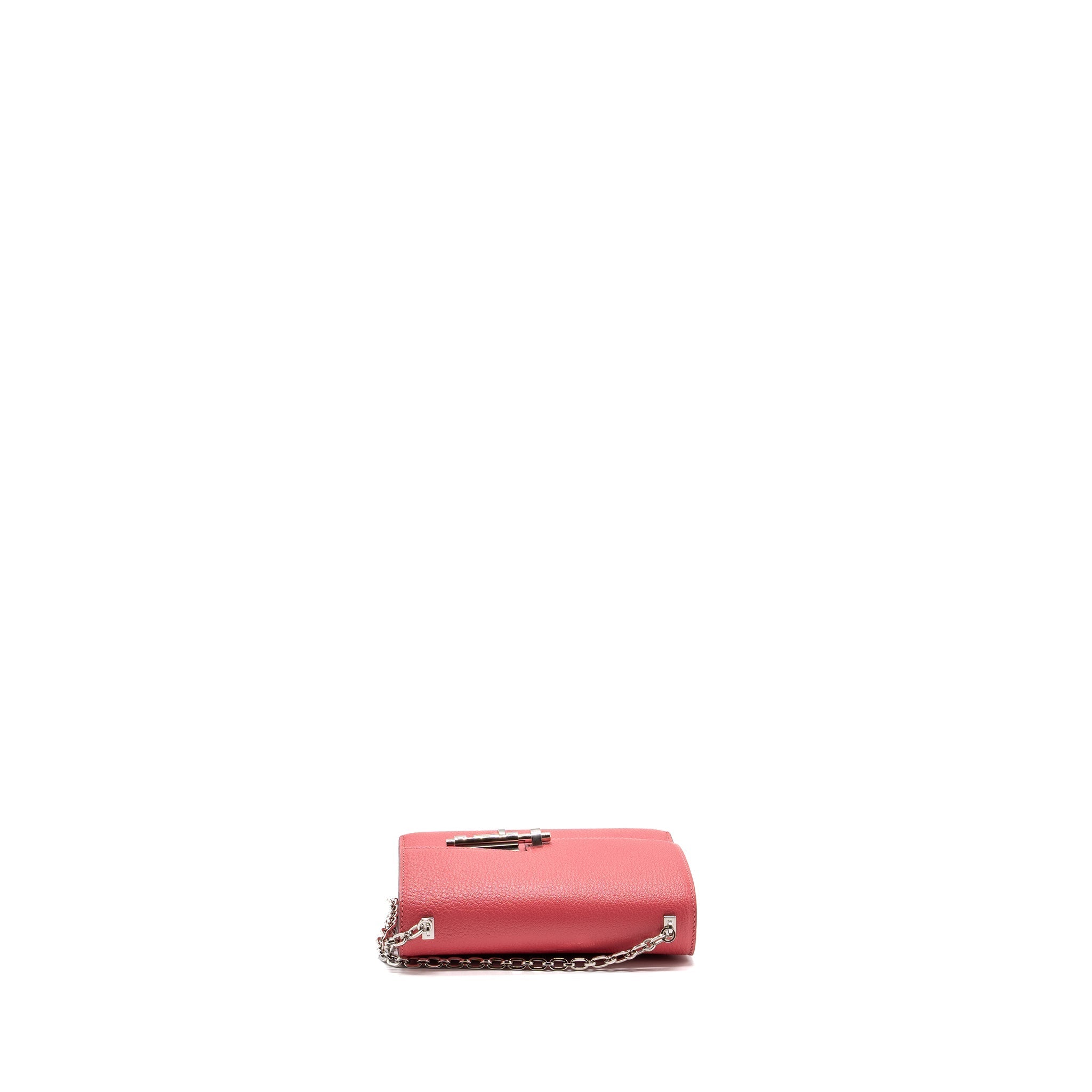 HERMES MINI VERROU CHÈVRE MYSORE ROSE LIPSTICK SHW STMAP C