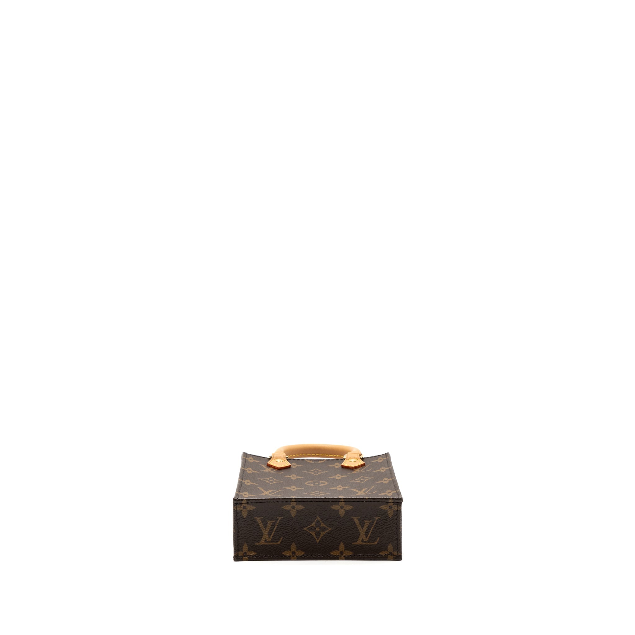 LOUIS VUITTON PETIT SAC PLAT MONOGRAM CANVAS GHW