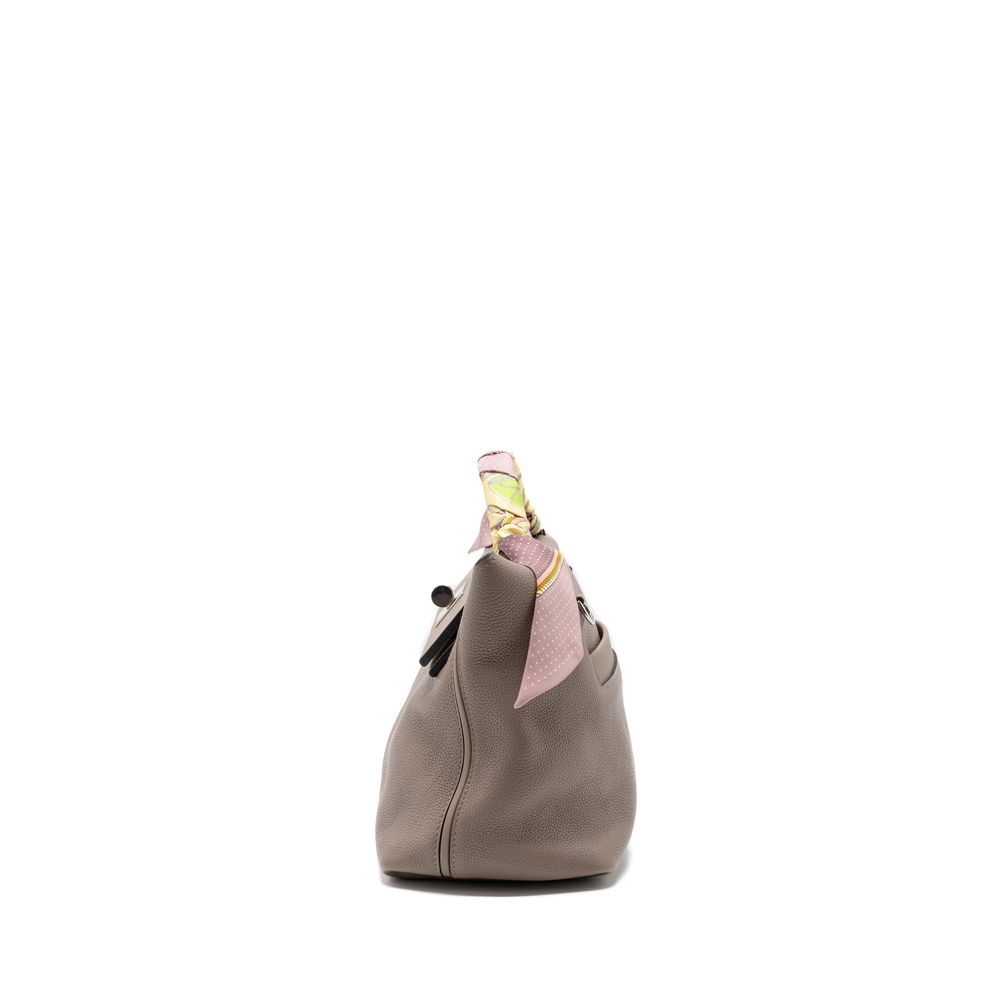 HERMES 2424 24/24 - 29 BAG MAURICE / SWIFT GRIS TOURTERELLE/ GRIS ASPHALTE SHW
