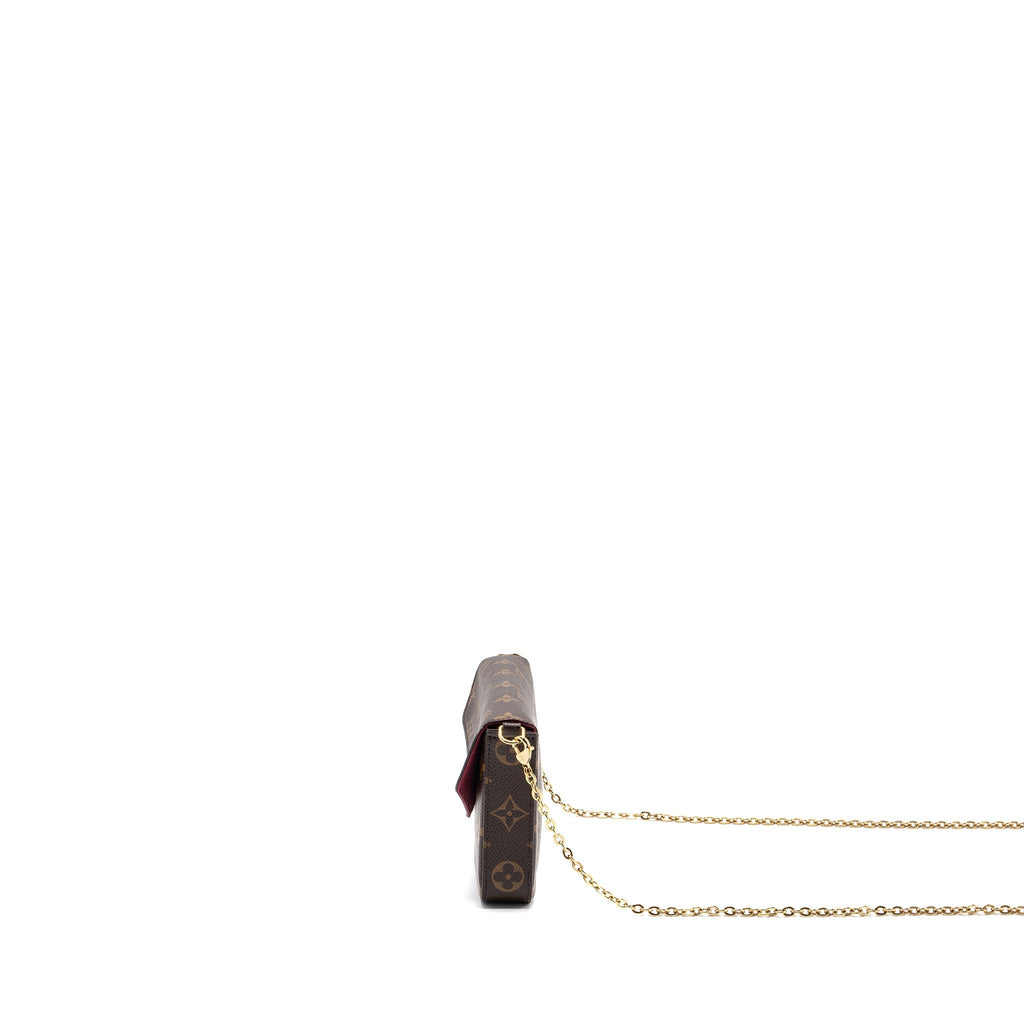 LOUIS VUITTON FELICIE POCHETTE MONOGRAM CANVAS GHW