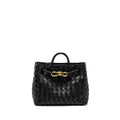 BOTTEGA VENETA SMALL ANDIAMO BAG LAMBSKIN BLACK GHW