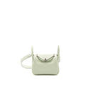 HERMES MINI LINDY SWIFT VERT FIZZ SHW