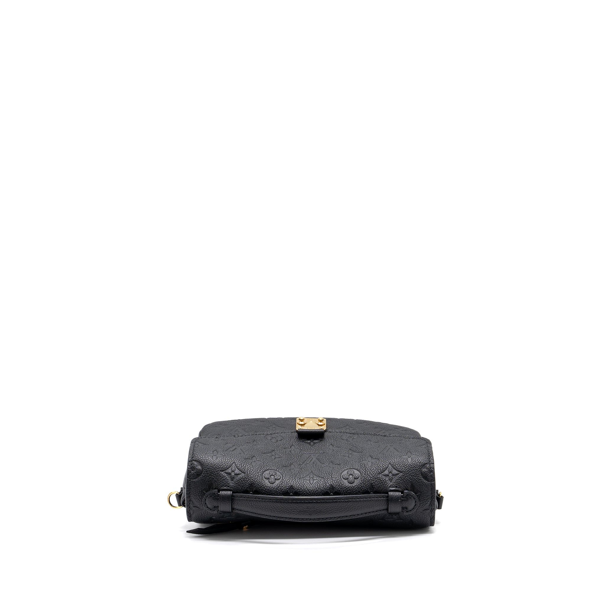 LOUIS VUITTON POCHETTE MÉTIS MONOGRAM EMPREINTE BLACK GHW (NEW VERSION)