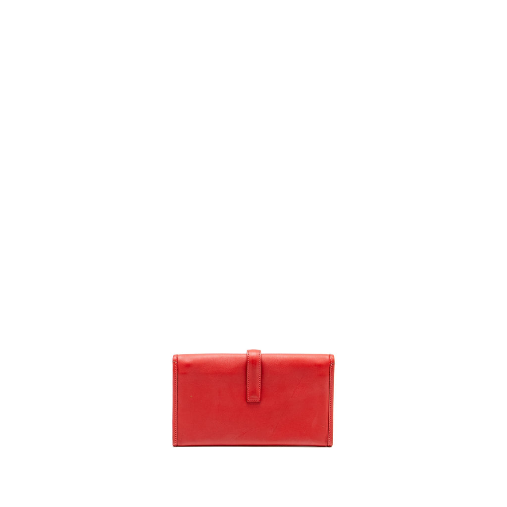HERMES JIGE ELAN WALLET SWIFT ROUGE SHW