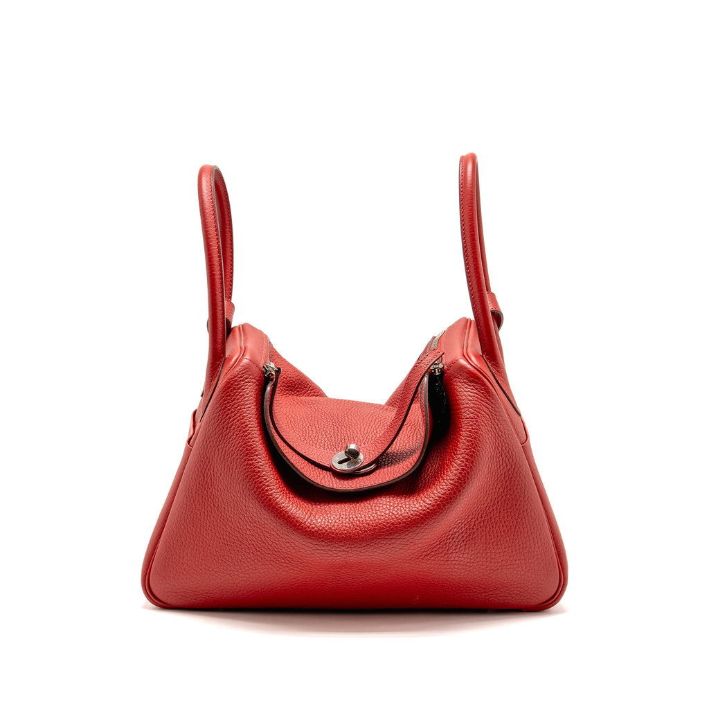 HERMES LINDY 34 CLEMENCE RED SHW