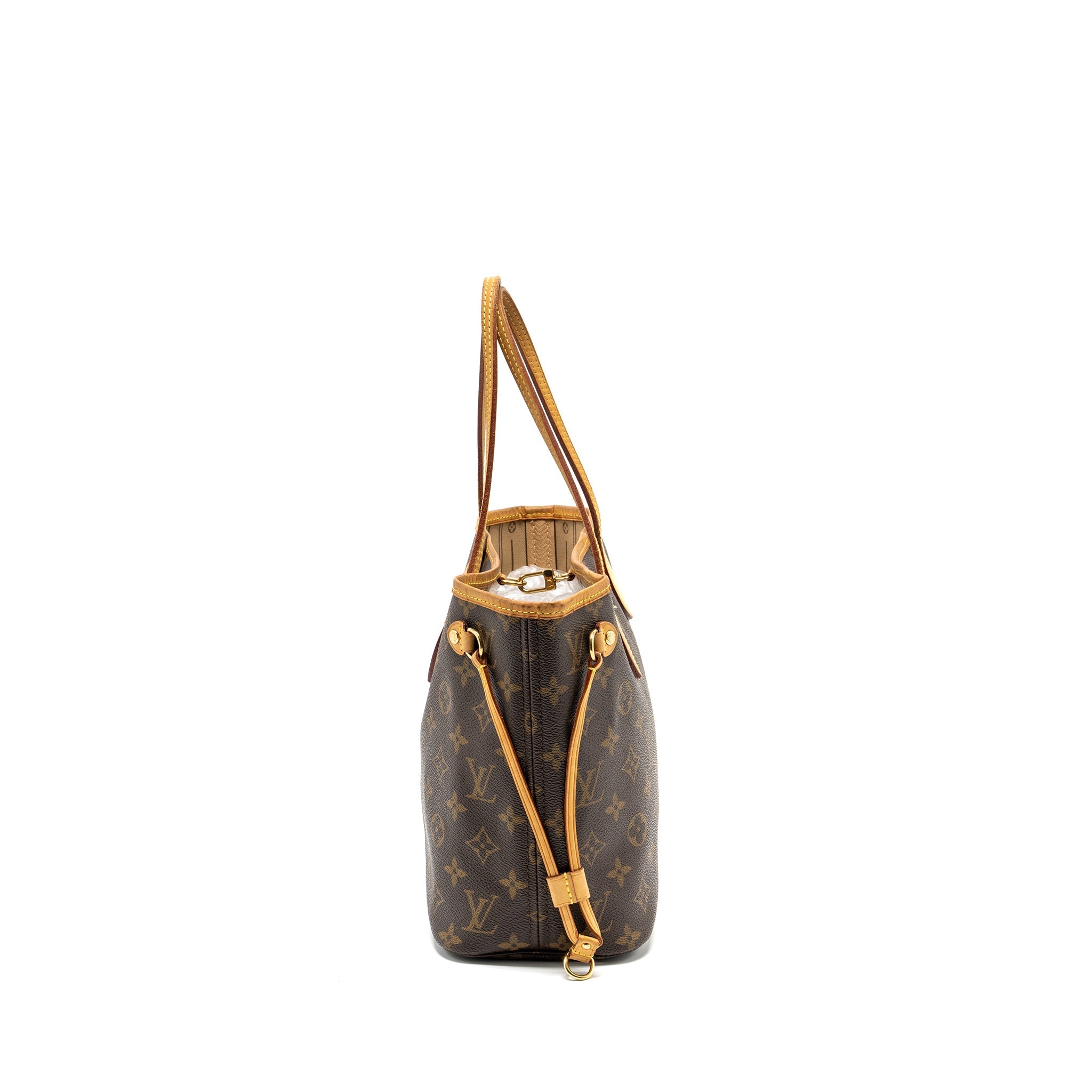 LOUIS VUITTON NEVERFULL PM MONOGRAM CANVAS GHW