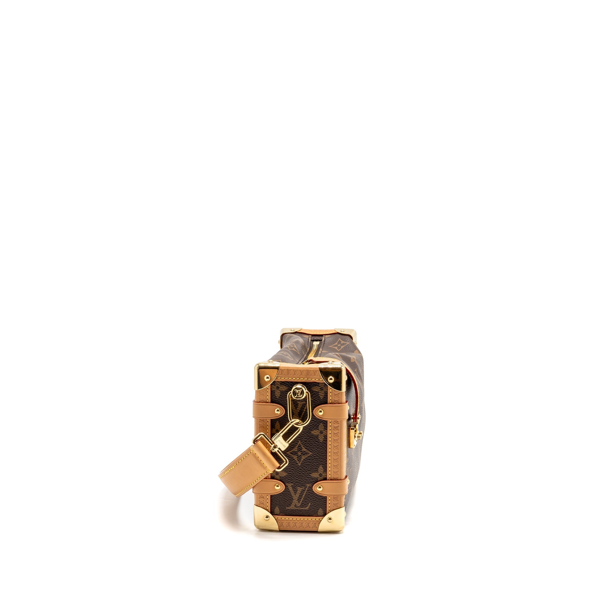 LOUIS VUITTON SIDE TRUNK MM MONOGRAM CANVAS GHW
