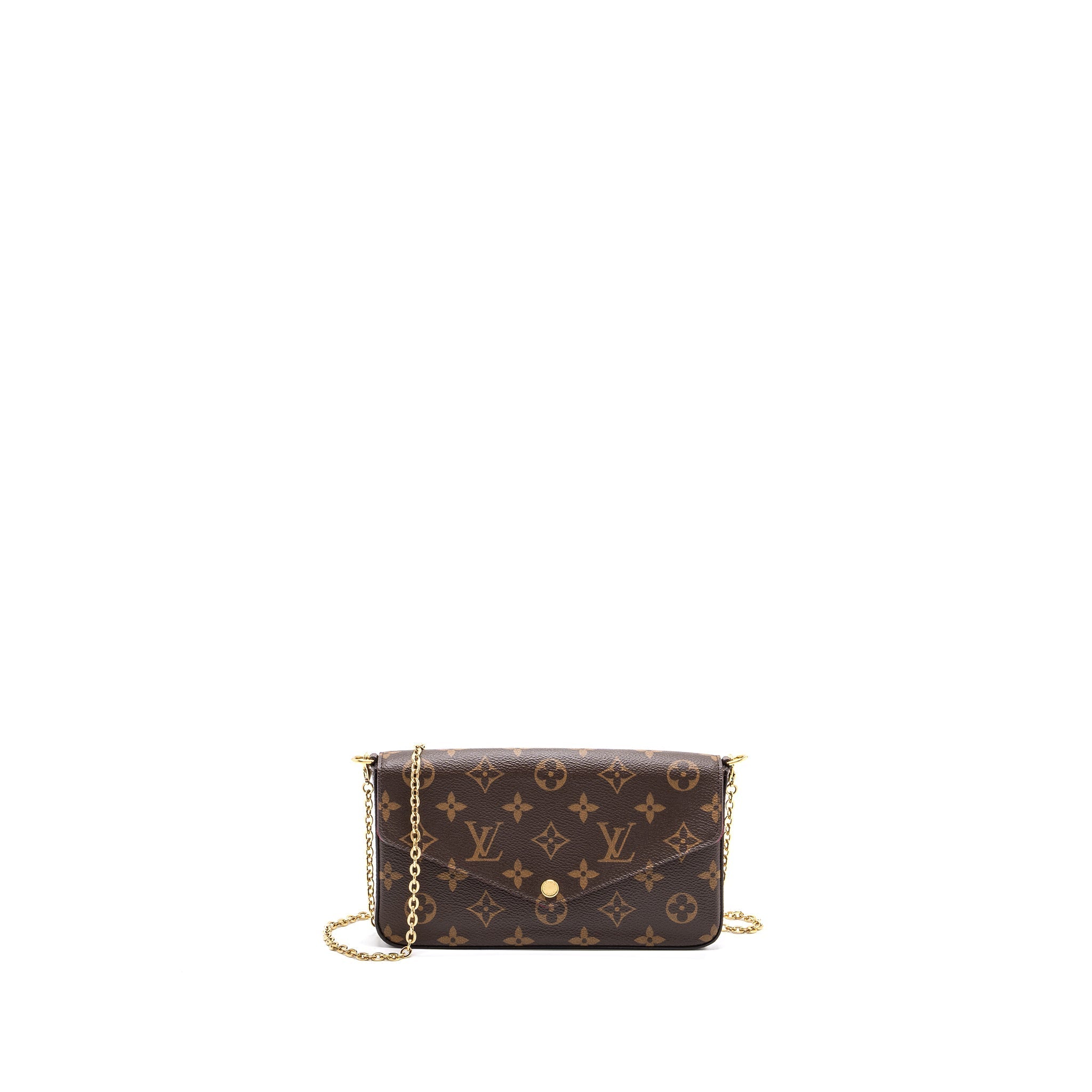 LOUIS VUITTON FELICIE POCHETTE MONOGRAM CANVAS GHW