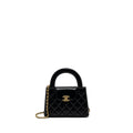 CHANEL 23K KELLY BAG CALFSKIN BLACK GHW (MICROCHIP)