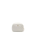 CHANEL TIMELESS CLASSIC POUCH GRAINED CALFSKIN WHITE LGHW (MICROCHIP)