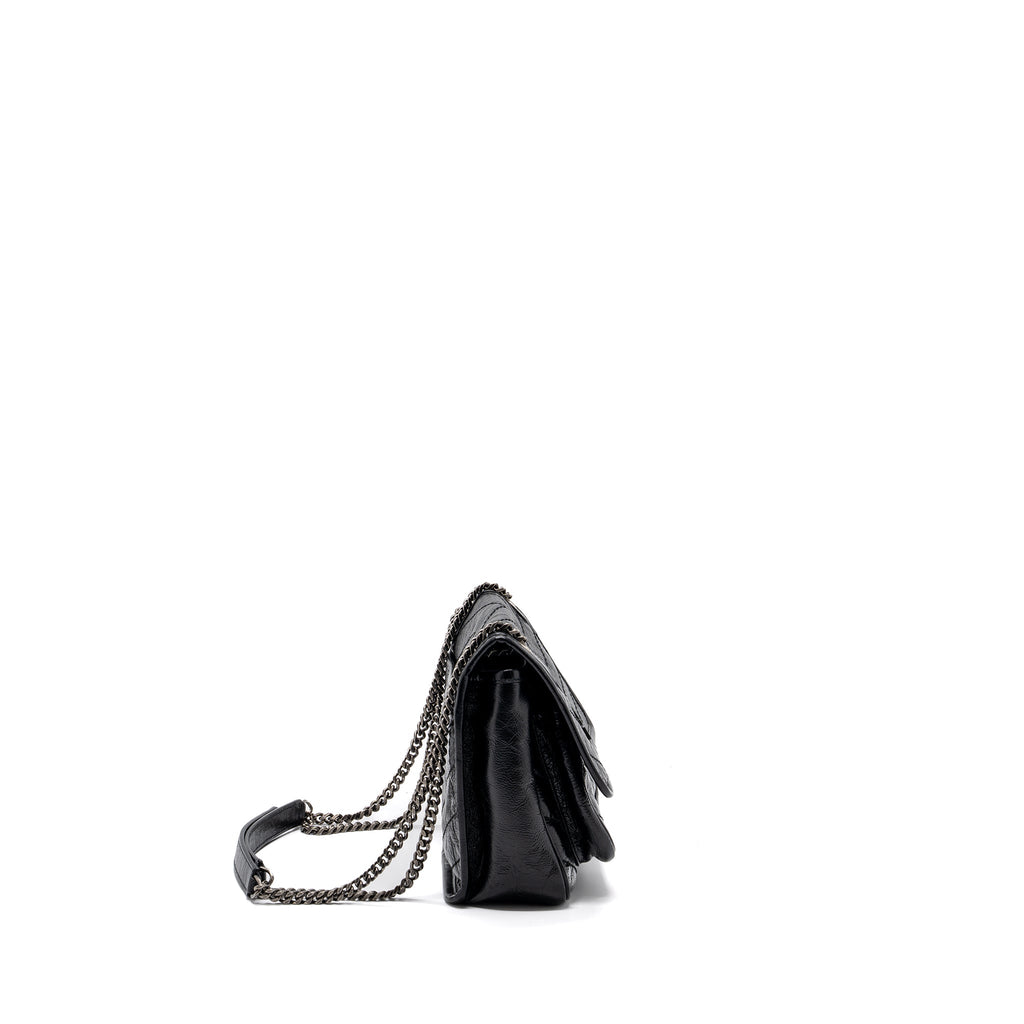 SAINT LAURENT NIKI BABY CALFSKIN BLACK RUTHENIUM HARDWARE